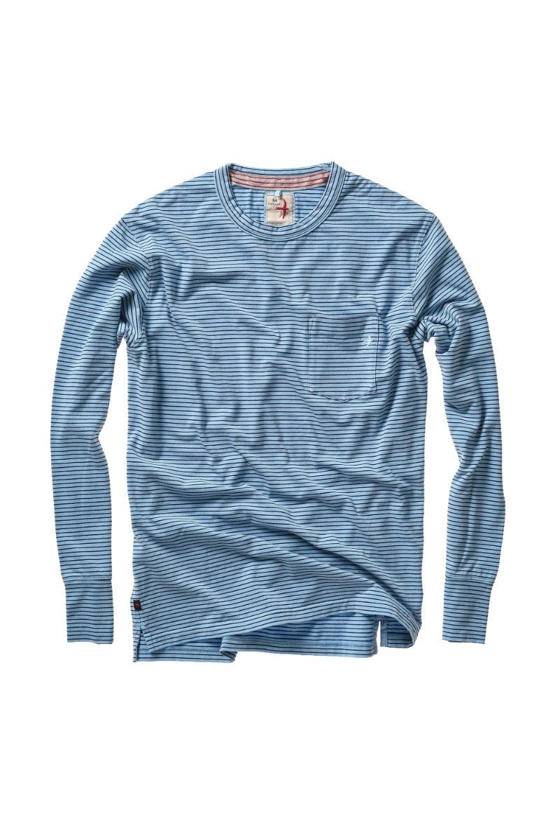 Relwen Ringspun L/S Pocket Tee
