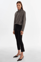 Outerwear - Lamarque - Robbie Suede Jacket - Archery Close