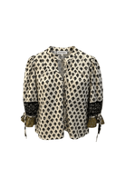 Shirts & Tops - Hunter Bell - Rory Top in Thistle & Vine Cream - Archery Close