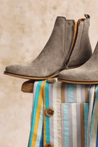 Boots - Penelope Chilvers - Rove Suede Boot in Camel - Archery Close