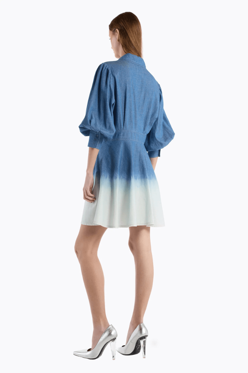 Dresses - Christy Lynn - Roxanne Dress in Indigo Dip - Archery Close