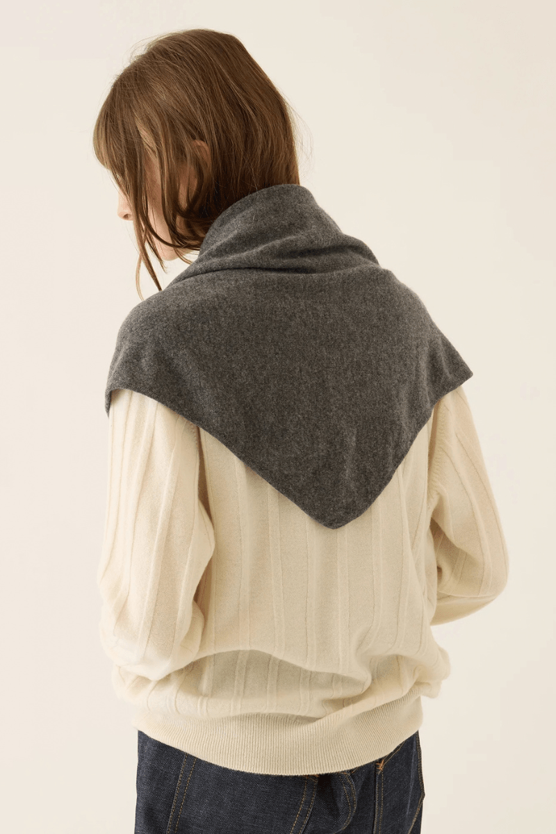 Scarf - DemyLee - Ruri Large Cashmere Bandana - Archery Close