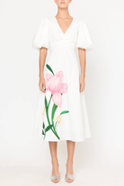 Dresses - Christy Lynn - Sabrina Dress in Cote White - Archery Close