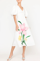 Dresses - Christy Lynn - Sabrina Dress in Cote White - Archery Close