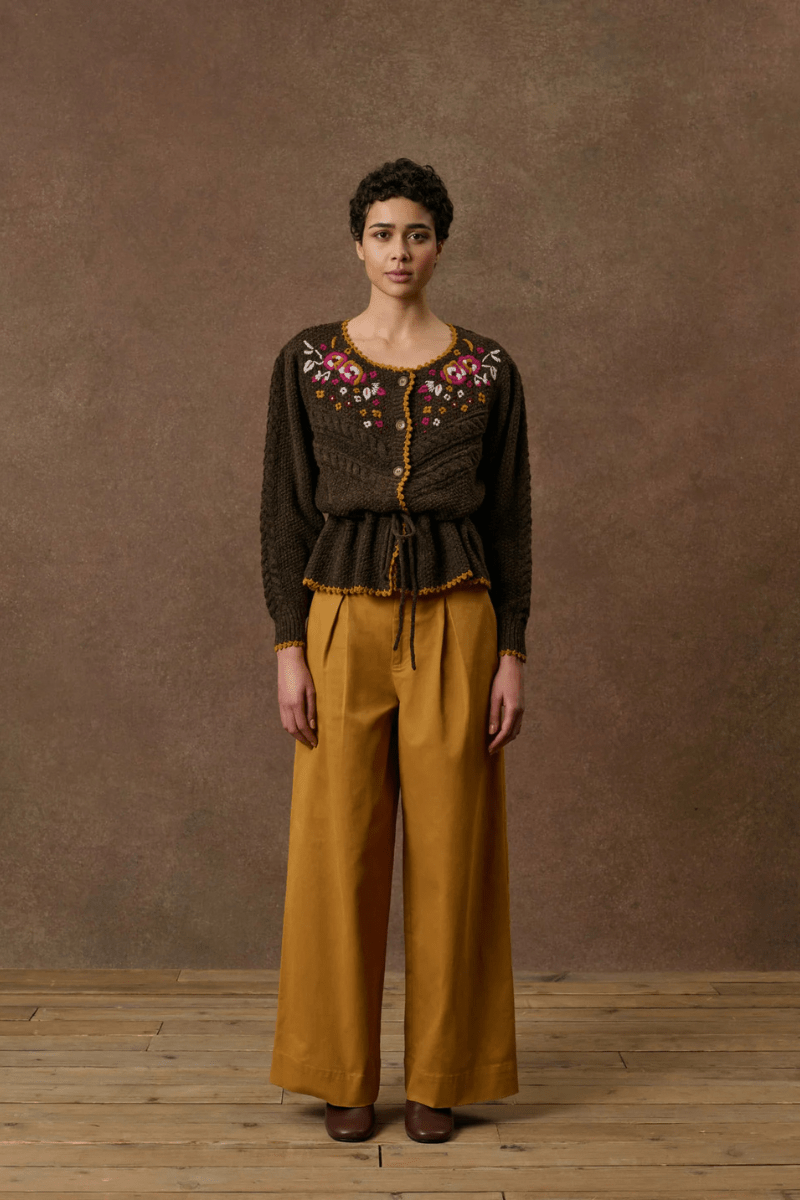 Sweater - Louise Misha - Sandya Cardigan - Archery Close