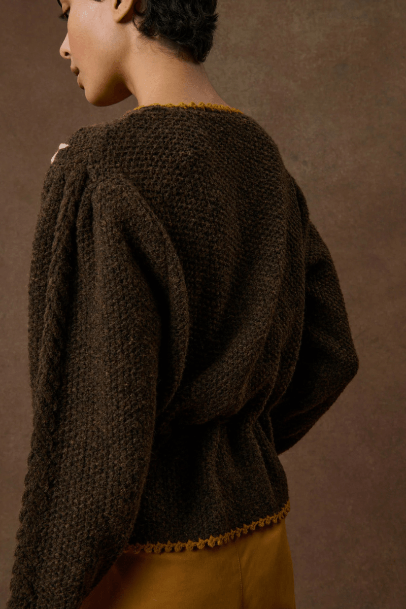 Sweater - Louise Misha - Sandya Cardigan - Archery Close