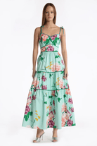 Dresses - Christy Lynn - Saphina Dress in Mint Tranquility - Archery Close