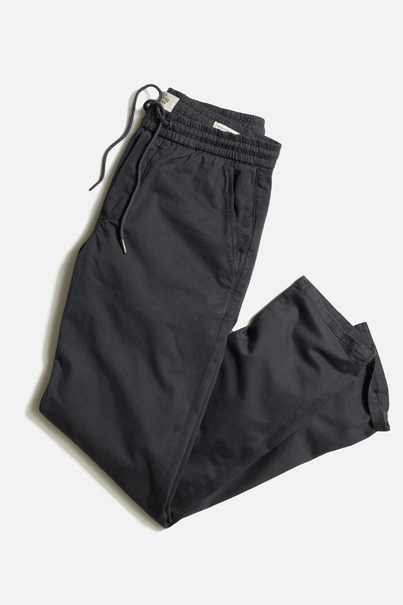 Pants - Marine Layer - Saturday Relaxed Fit Twill Pant - Archery Close