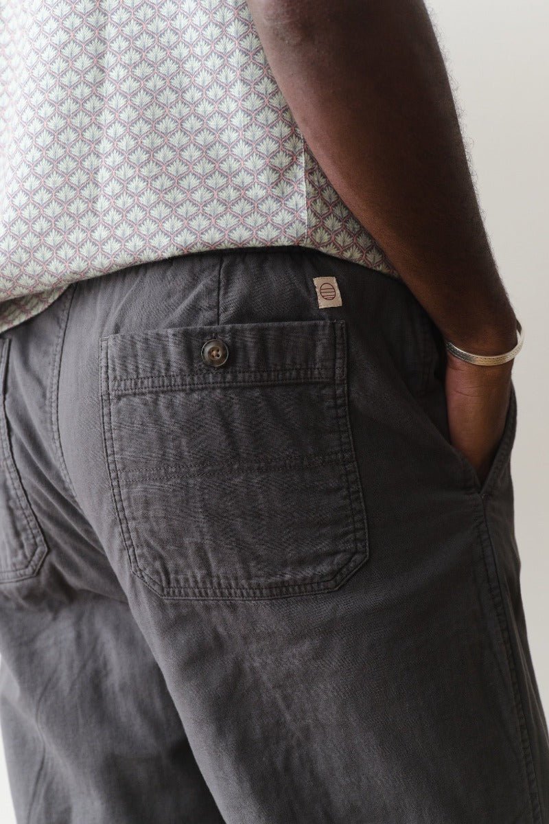 Marine Layer Saturday Stretch Beach Pant - Faded Black