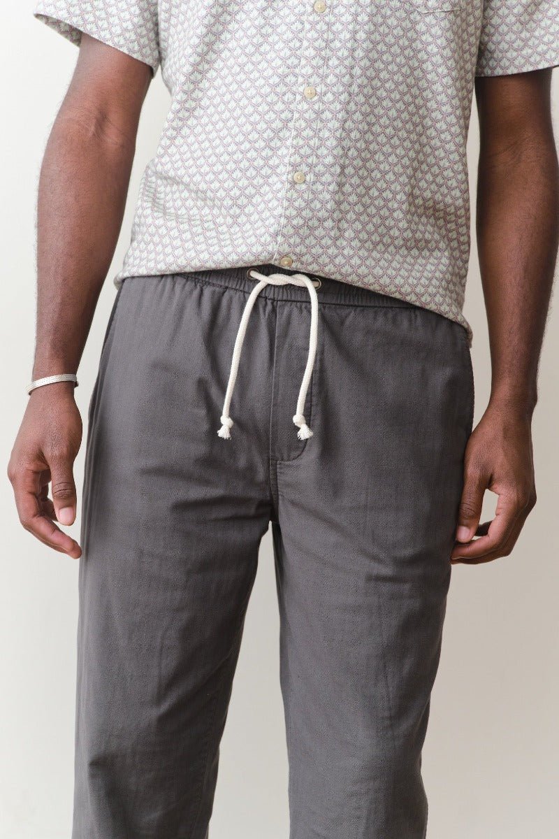 Marine Layer Saturday Stretch Beach Pant - Faded Black