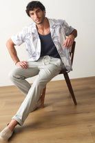 Marine Layer Saturday Stretch Beach Pant - Faded Vetiver