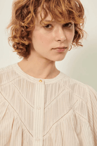 Shirts & Tops - Sessun - Savi Blouse in Sandblack - Archery Close