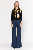 Skirts - Christy Lynn - Sellia Top in Amber Glow - Archery Close