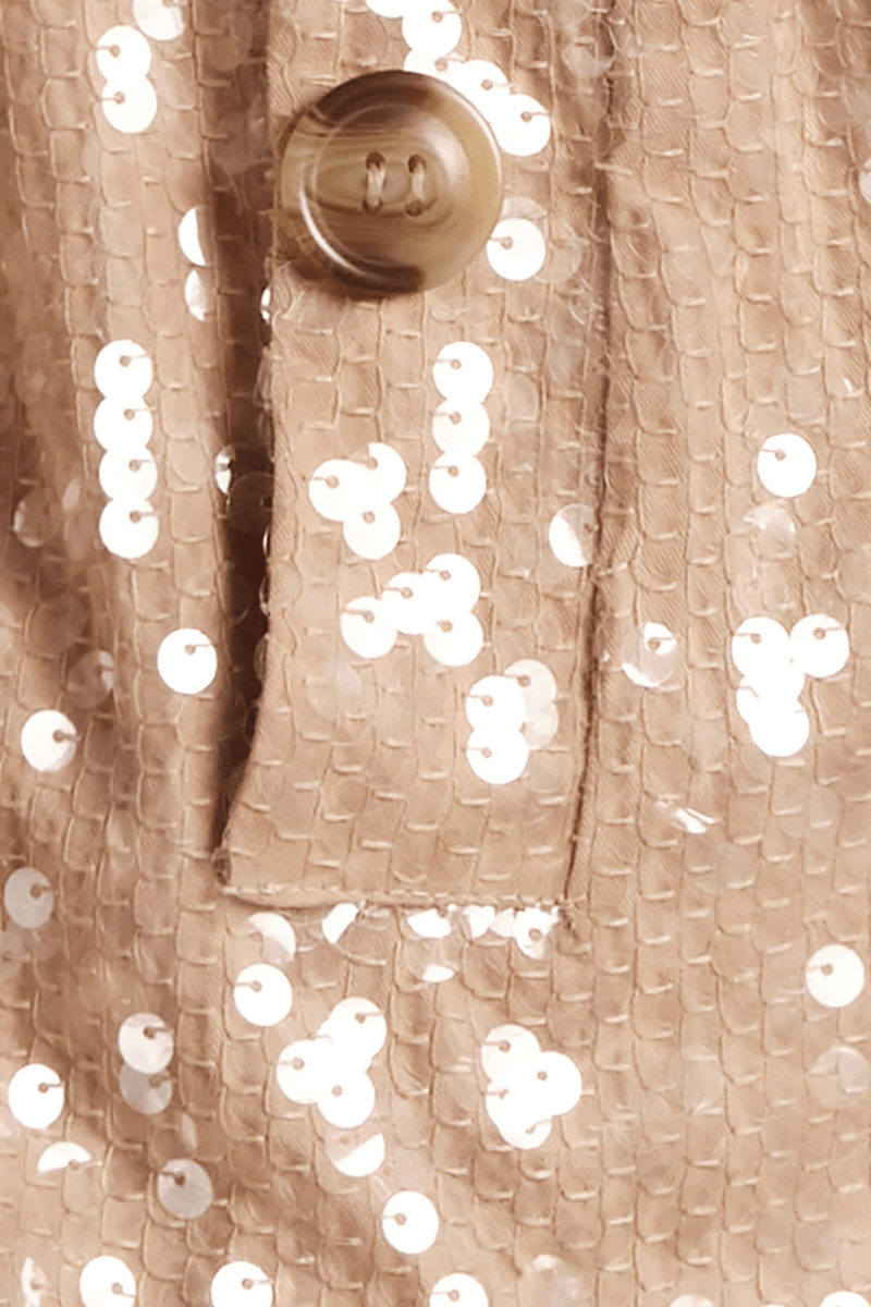 Outerwear - Frances Valentine - Sequin Moto Jacket - Archery Close