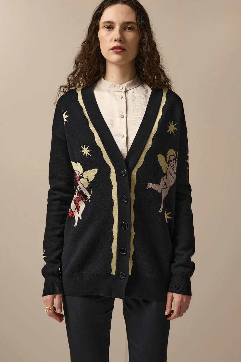 Sweater - Paolita - Seraphina Cardigan - Archery Close