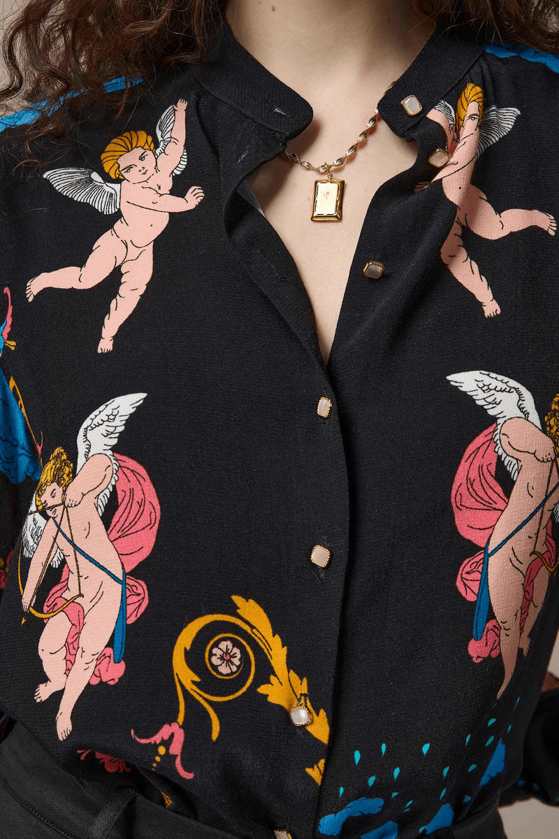 Shirts & Tops - Paolita - Seraphina Edie Top - Archery Close