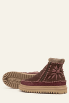 Shoes - Laidback London - Setsu 4.0 Floral Chocolate Suede - Archery Close