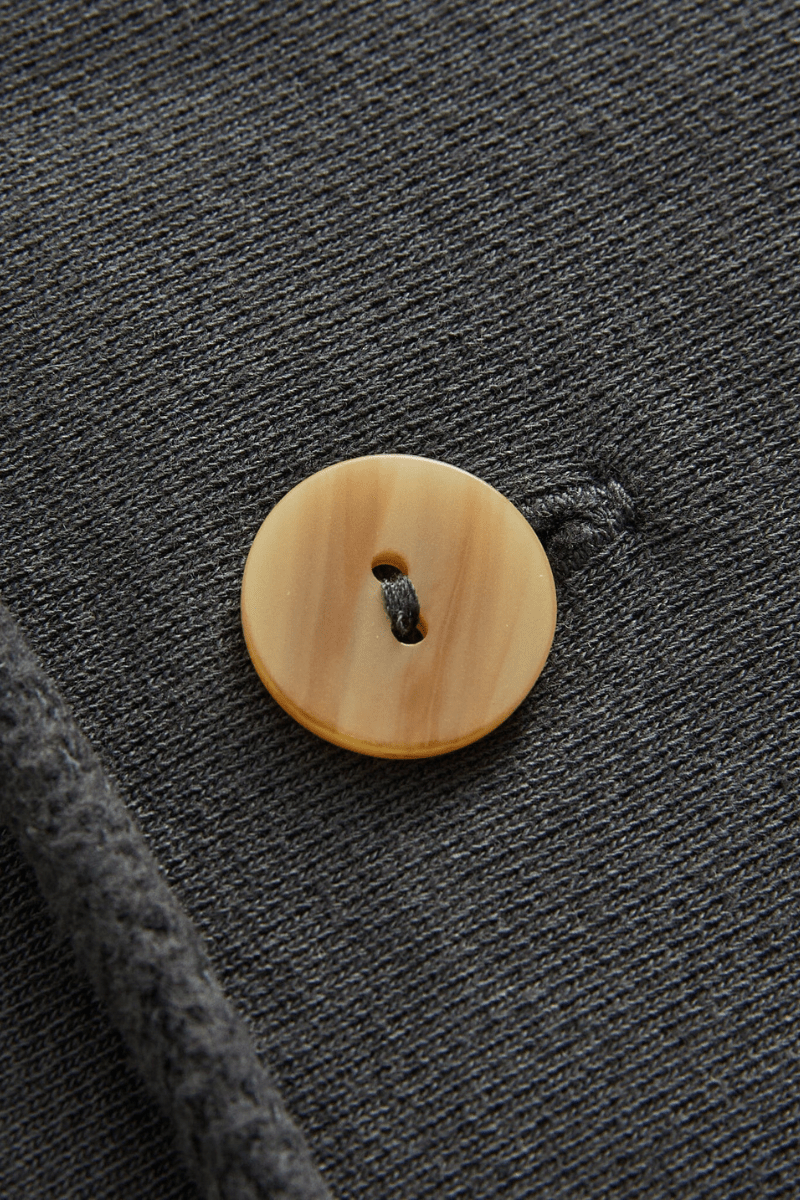 Sweater - Road to Nowhere Clothing - Shawl Collar Cardigan in Navy - Archery Close