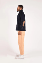 Sweater - Dehen 1920 - Shawl Sweater Coat 2.0 - Dark Navy - Archery Close