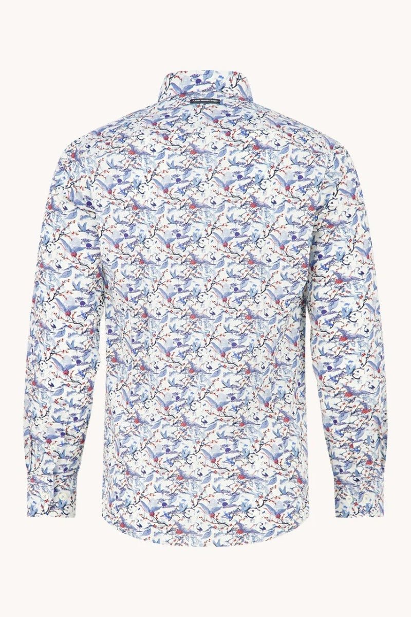 A Fish Named Fred Shirt Crane Sky - Off White