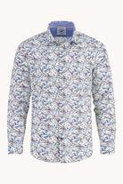 A Fish Named Fred Shirt Crane Sky - Off White