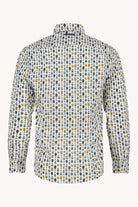 A Fish Named Fred Shirt Vase -Gold Yellow