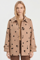 Outerwear - Vilagallo - Short Beige Jacket - Archery Close