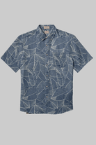 Shirts & Tops - Faherty Brand - Short - Sleeve Breeze Shirt - Dark Ocean Leaves - Archery Close