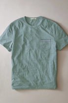 Marine Layer Signature Embroidered Pocket Tee - Deep Sea