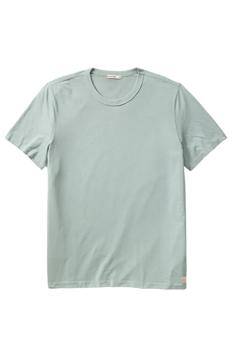 Light green t-shirt on a white background