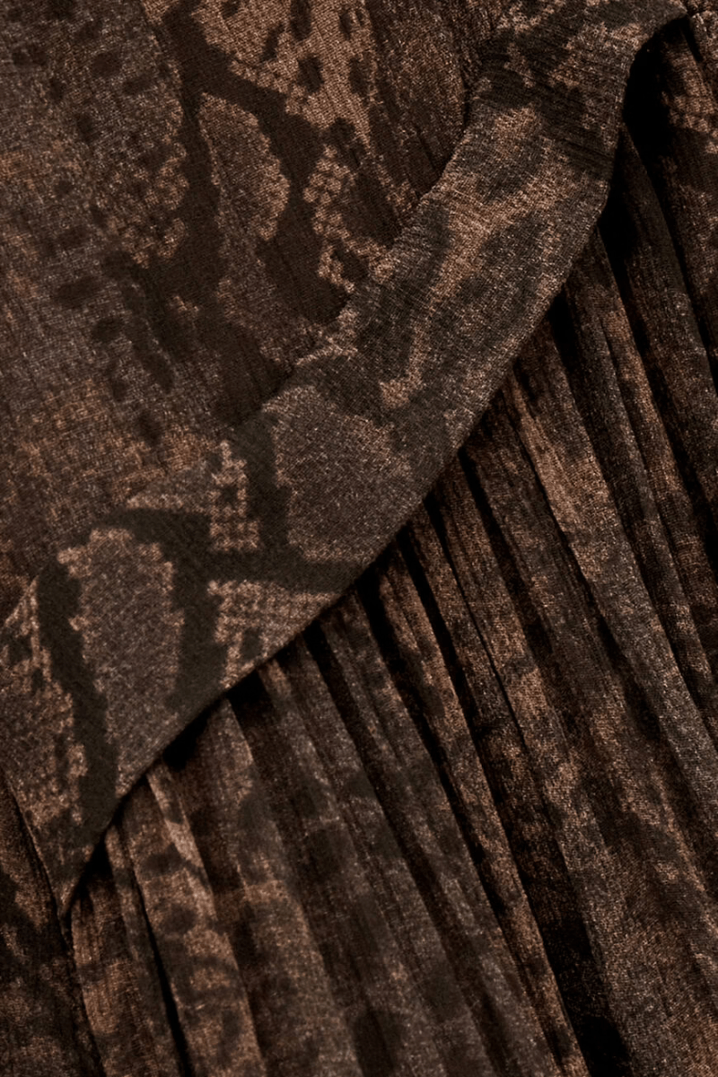 Dresses - ba&sh - Simba Dress in Brown - Archery Close