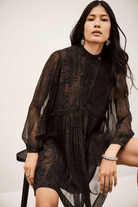 Dresses - ba&sh - Simba Dress in Brown - Archery Close