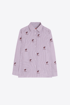 Shirts & Tops - Vilagallo - Ski Embroidery Shirt - Archery Close