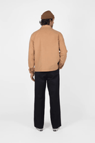 Shirts & Tops - Dehen 1920 - Skyline Overshirt - Camel Moleskin - Archery Close
