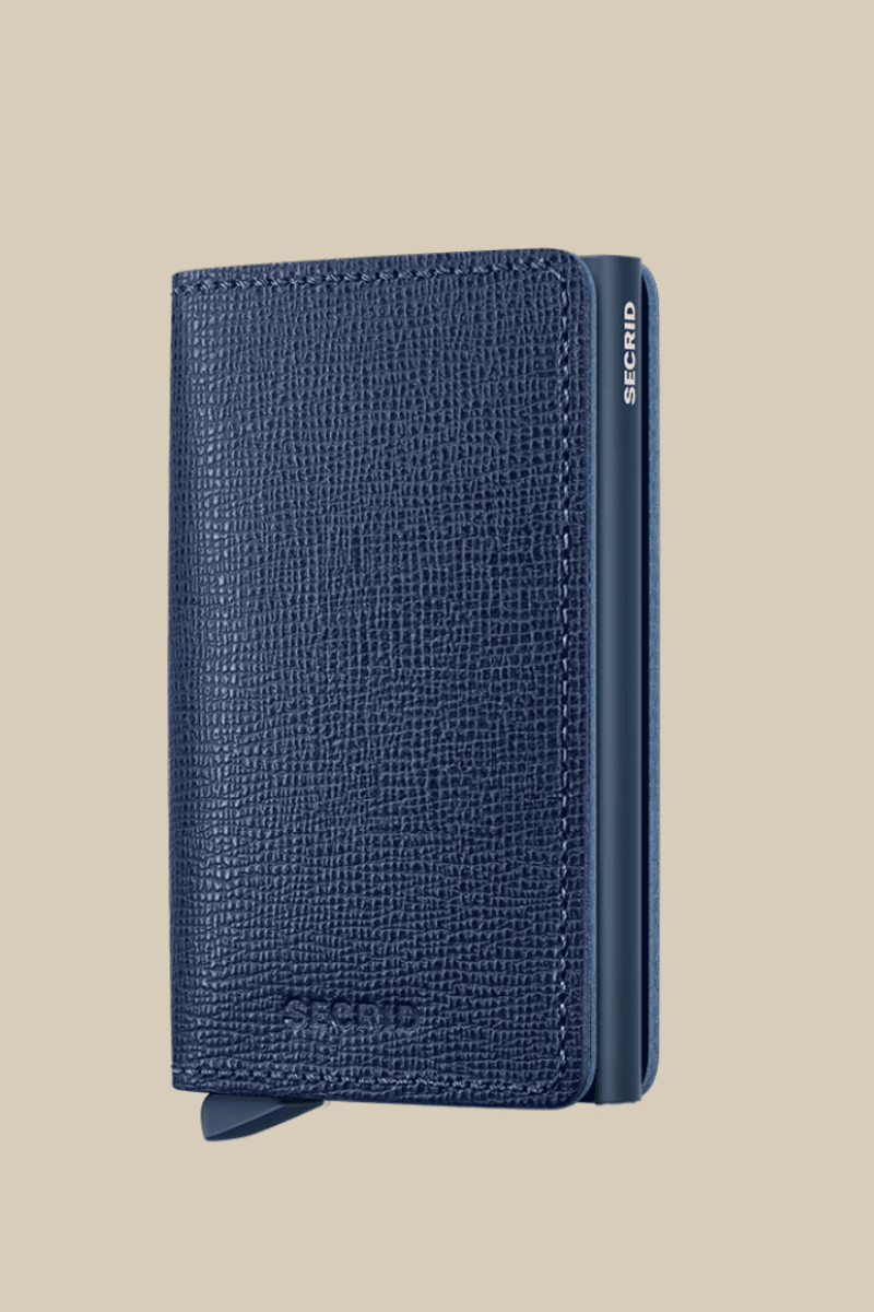 Handbags, Wallets & Cases - Secrid - Slimwallet in Crisple Navy - Archery Close