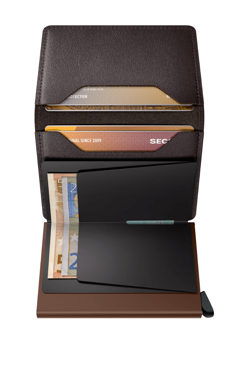 Handbags, Wallets & Cases - Secrid - Slimwallet in Original Chocolate - Archery Close
