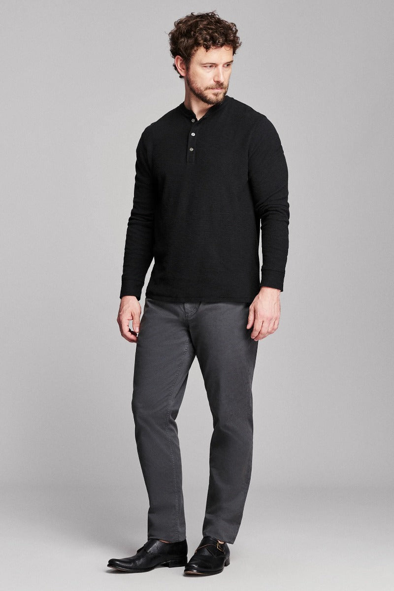 Billy Reid Slub Tuck Henley