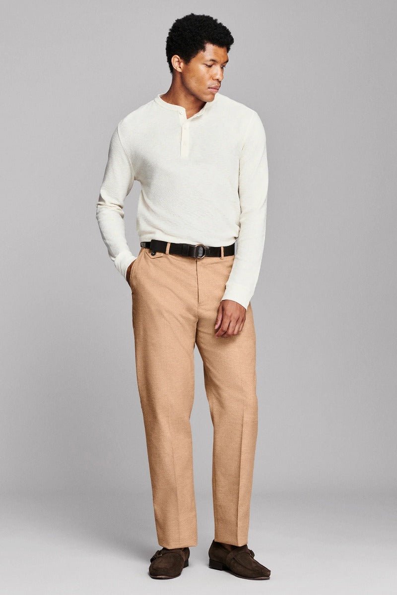 Billy Reid Slub Tuck Henley