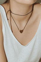 Jewelry - Annika Inez - Small Heart Necklace - Archery Close