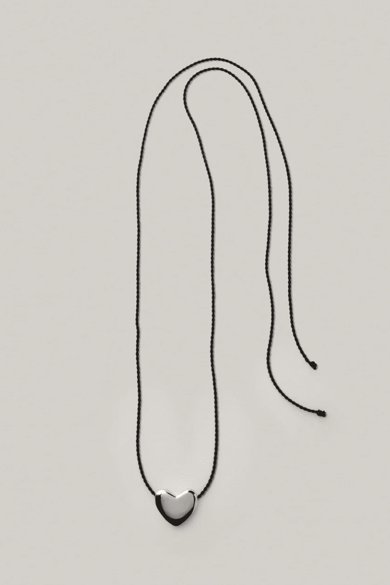 Jewelry - Annika Inez - Small Heart Necklace - Archery Close