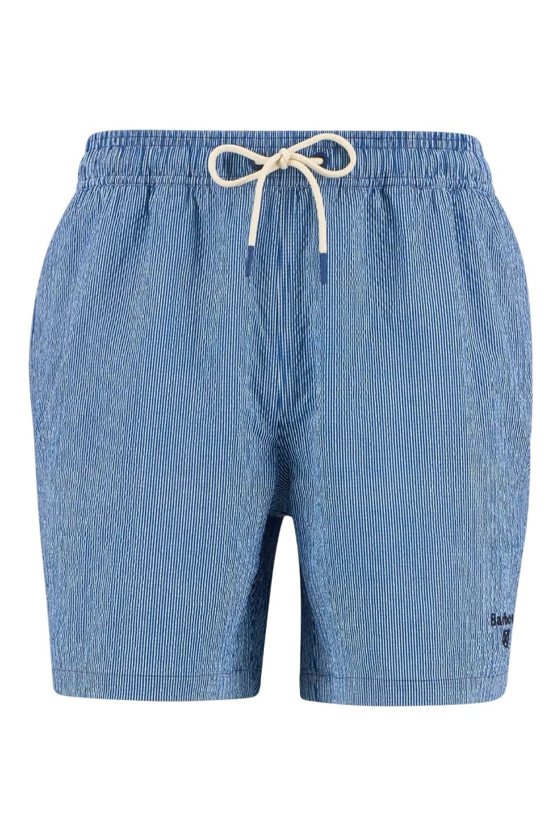 Swimsuit - Barbour - Somerset Pinstripe Swim Shorts - Archery Close