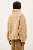Outerwear - ba&sh - Sonjo Cropped Coat - Archery Close