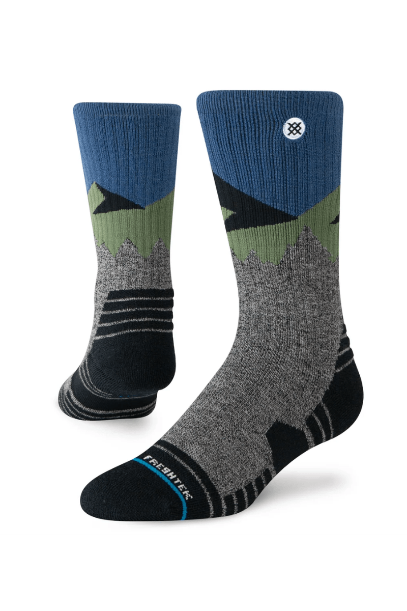 Socks - Stance - South Face Hike Crew Sock - Archery Close