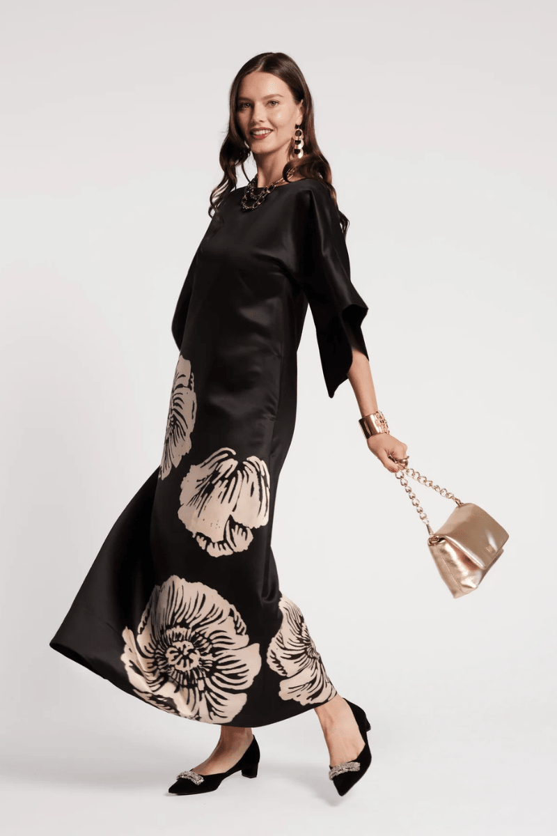 Dresses - Frances Valentine - Spinnaker Maxi Dress - Archery Close