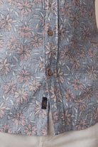 Shirts & Tops - Faherty Brand - SS Breeze Shirt in Antique Berry Floral - Archery Close