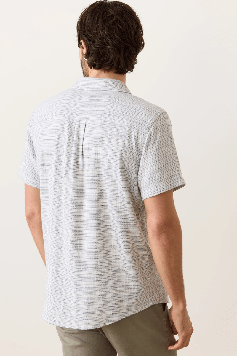 Shirts & Tops - Marine Layer - SS Classic Stretch Selvedge Shirt - Archery Close