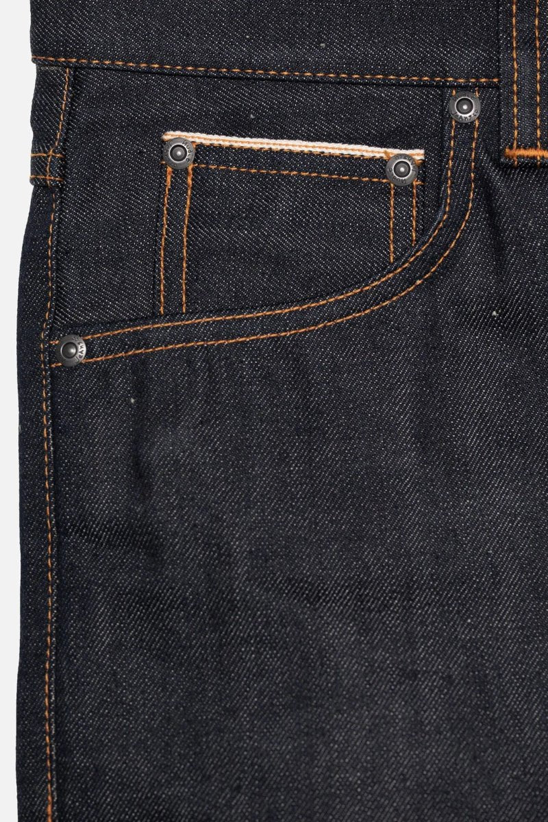 Jeans - Nudie Jeans - Steady Edddie II - Dry Selvedge - Archery Close