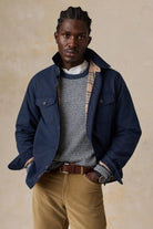 Faherty Brand Stretch Blanket Lined CPO - Abyss Navy