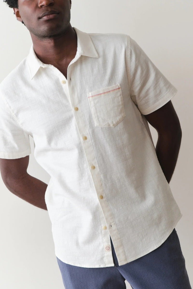 Marine Layer Stretch Selvage Short Sleeve Shirt