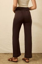 Pants - Faherty Brand - Stretch Terry Patch Pocket Ankle Pant - Archery Close